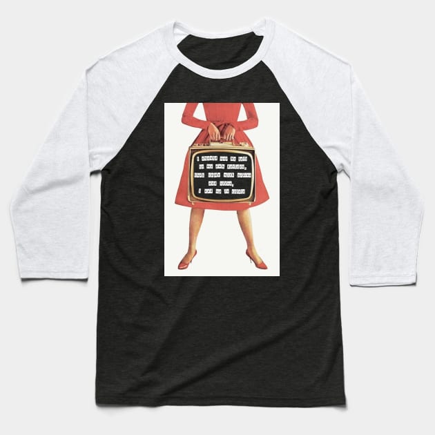 my own devices (again) Baseball T-Shirt by treacherousxhope